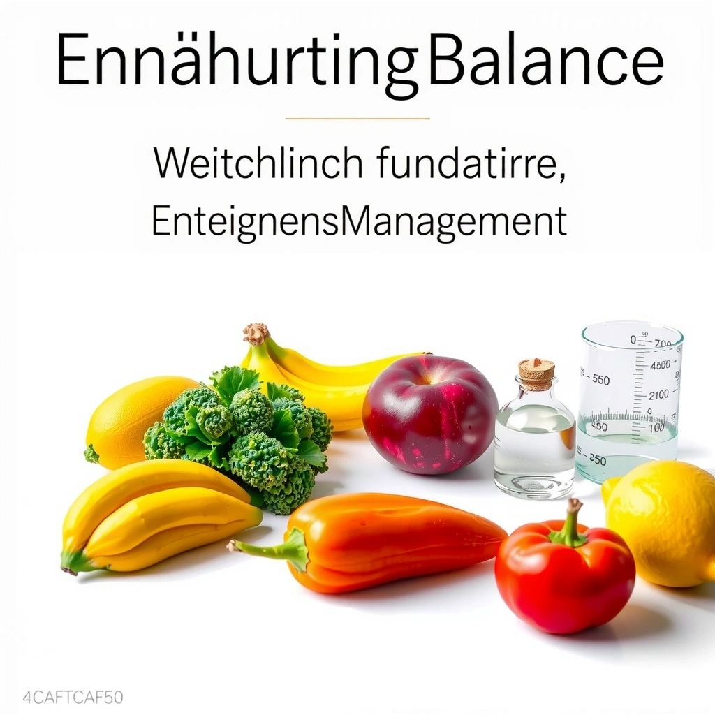 Ernaehrungsbalancede Gewichtsmanagement