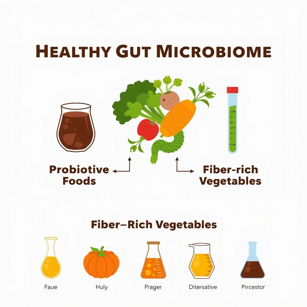 Verdauungsgesundheit Darmflora